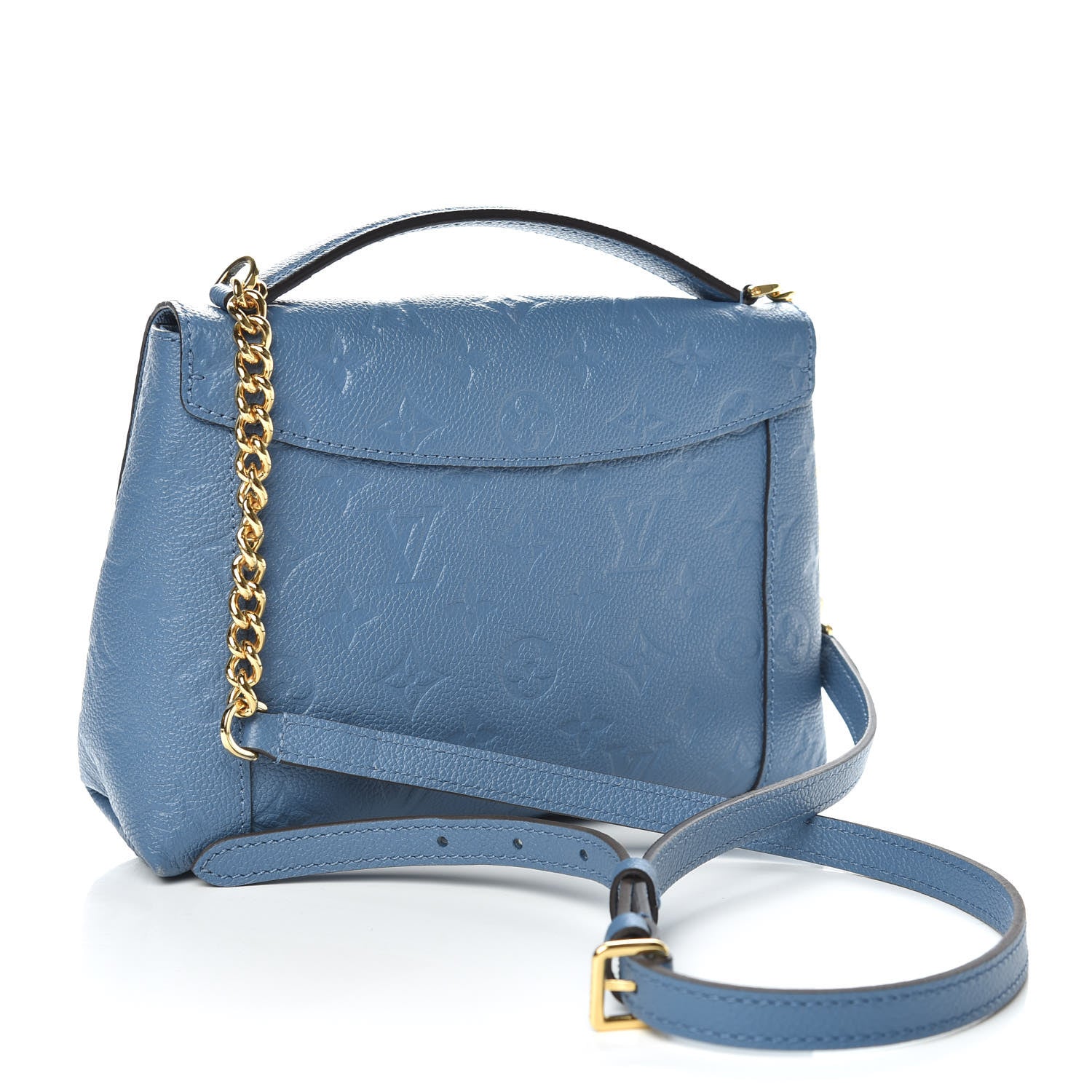 Louis Vuitton Empreinte Blanche BB Denim Creme 3 of 9