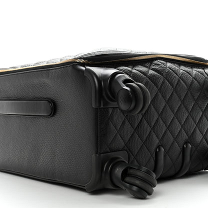 Chanel Calfskin Quilted Coco Case Trolley Black 9 of 15