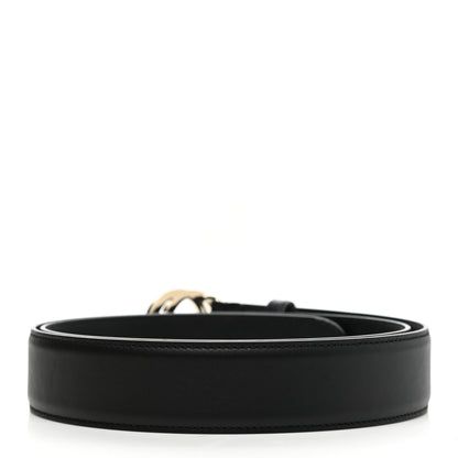 Gucci Calfskin Interlocking G 37mm Belt 105 42 Black 2 of 6
