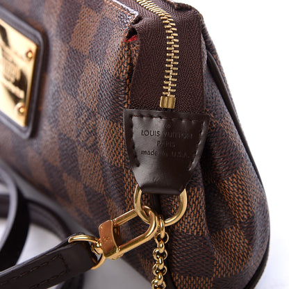 Louis Vuitton Damier Ebene Eva Clutch 9 of 10