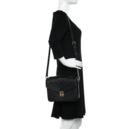 Louis Vuitton Empreinte Pochette Metis Black 2 of 10