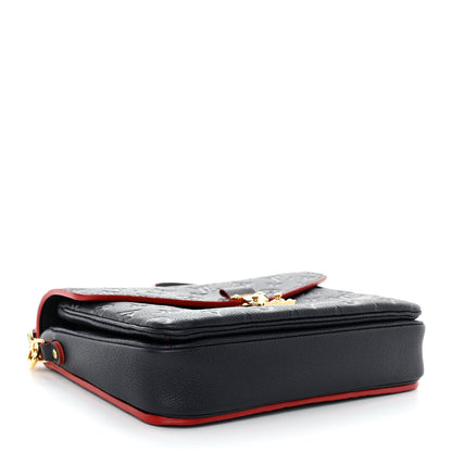Louis Vuitton Empreinte Pochette Metis Marine Rouge 4 of 11
