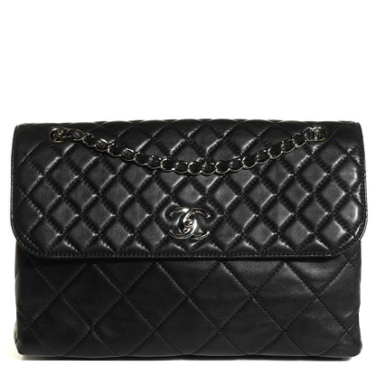 Chanel Calfskin Quilted In the Business Flap Bag Black 1 of 9
