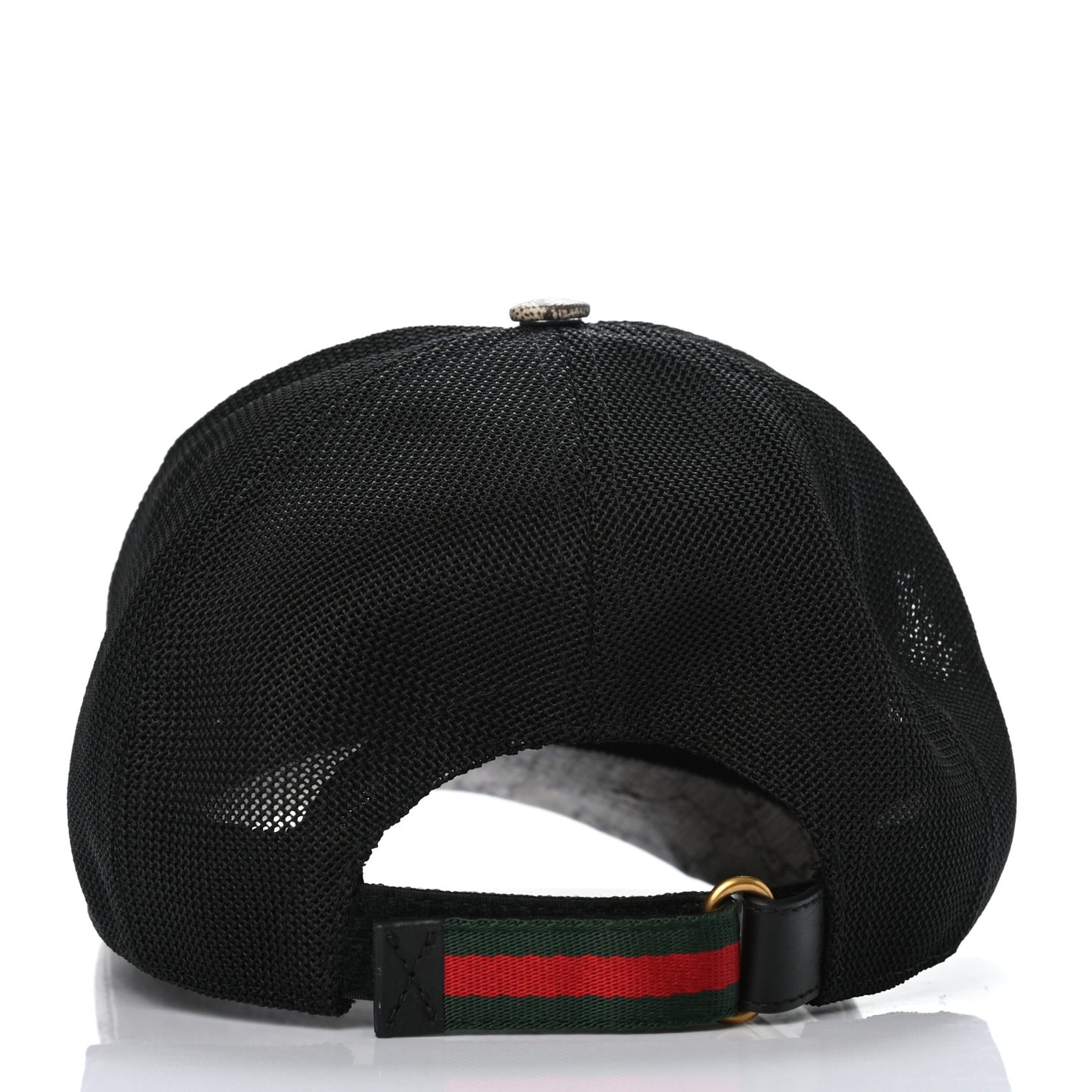 GG Supreme Monogram Bee Print Baseball Hat M Beige