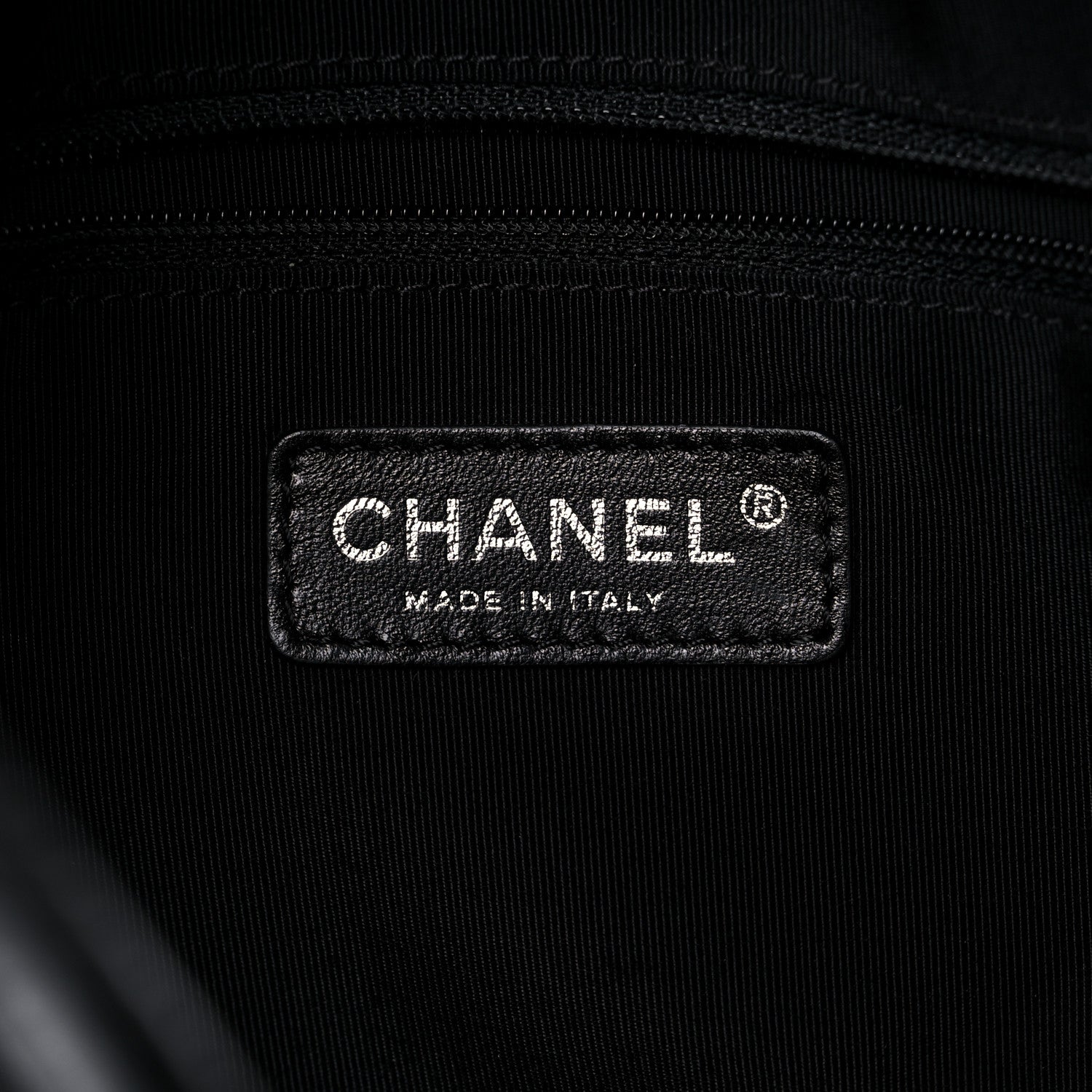 Chanel Canvas CC Paris Venice Bon Bon Tote Black White 6 of 11