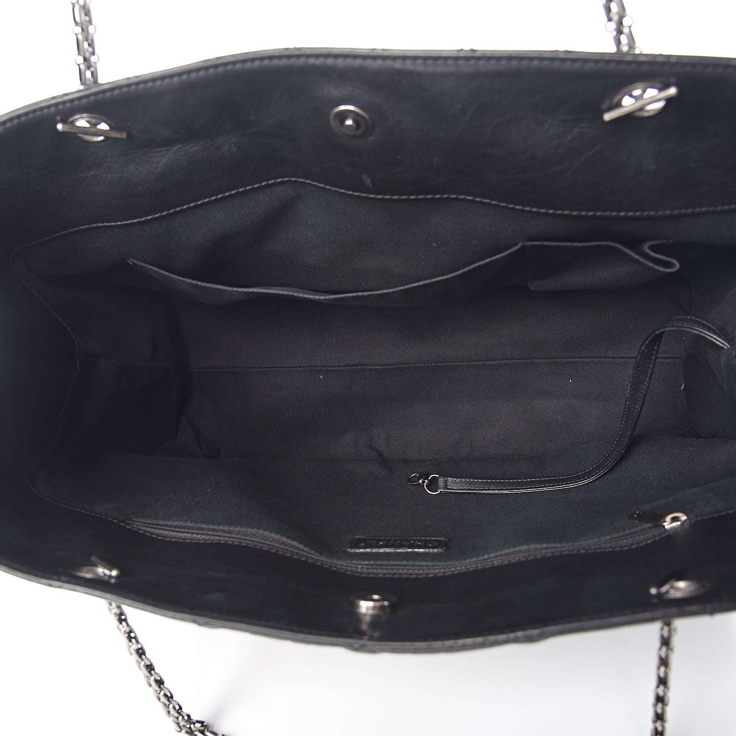 Chanel Aged Calfskin Quilted Reissue 2.55 Tote Black 5 of 11