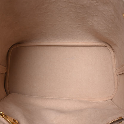 Louis Vuitton Empreinte Monogram Spring In The City Neverfull MM Kaki Beige Cream 6 of 9