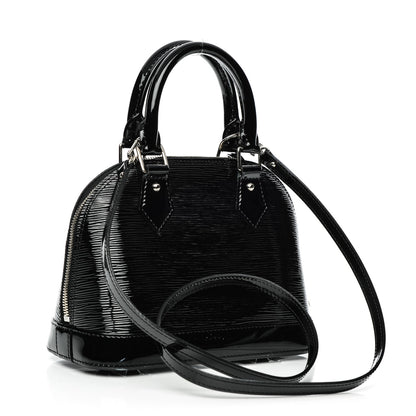 Louis Vuitton Epi Electric Alma BB Black 3 of 8
