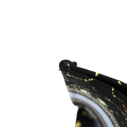 Christian Dior Canvas Embroidered Medium Pixel Zodiac Book Tote Black Multicolor 15 of 15