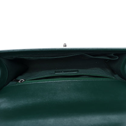 Chanel Lambskin Quilted New Medium Boy Flap Green 4 of 8