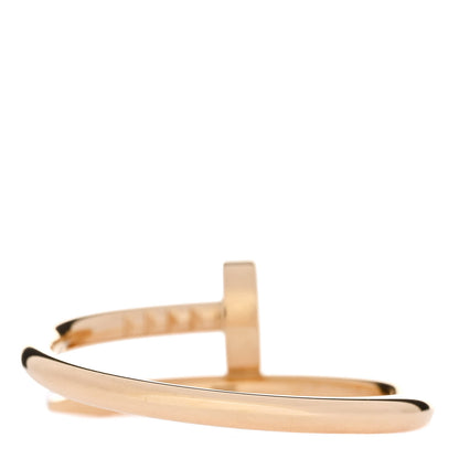Cartier 18K Yellow Gold Small Juste Un Clou Ring 53 6.25 3 of 5