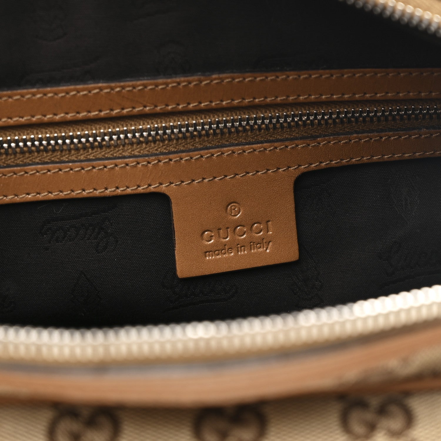 Gucci Monogram GG Twins Boston Brown 6 of 12