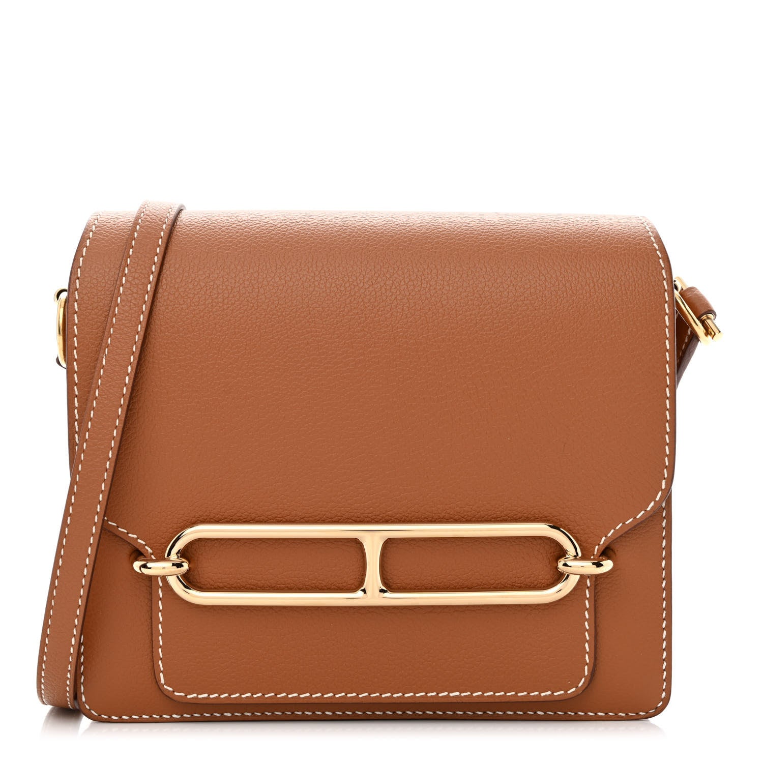 Hermes Evercolor Mini Sac Roulis Gold 1 of 11