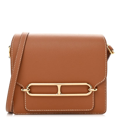 Hermes Evercolor Mini Sac Roulis Gold 1 of 11