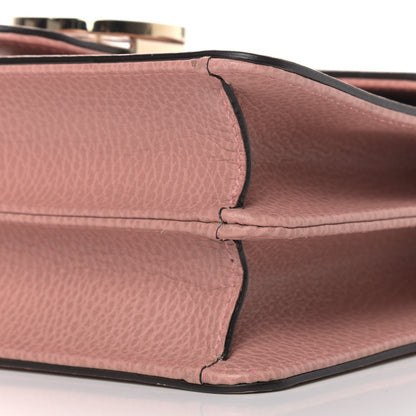 Gucci Dollar Calfskin Small Interlocking G Shoulder Bag Soft Pink 9 of 9
