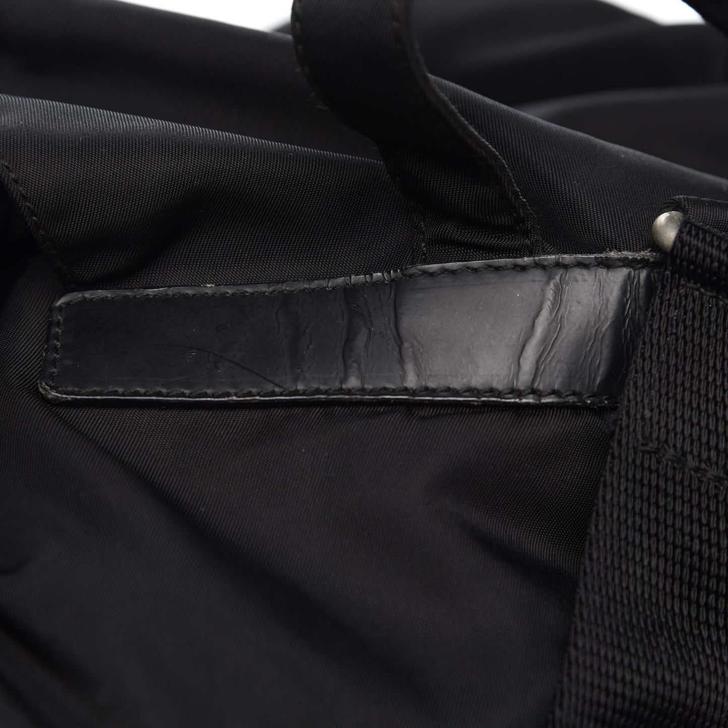 Nylon Vela Small Backpack Black