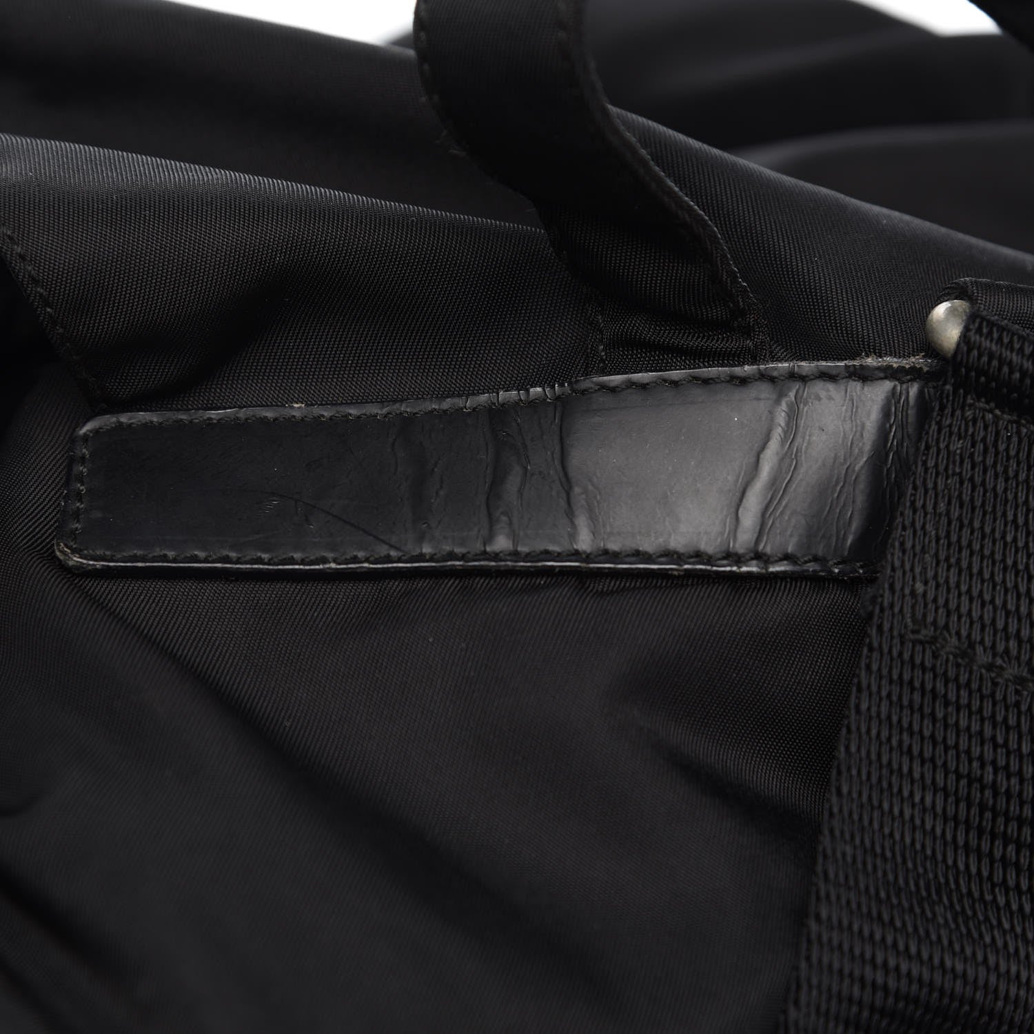 Prada Nylon Vela Small Backpack Black 9 of 9