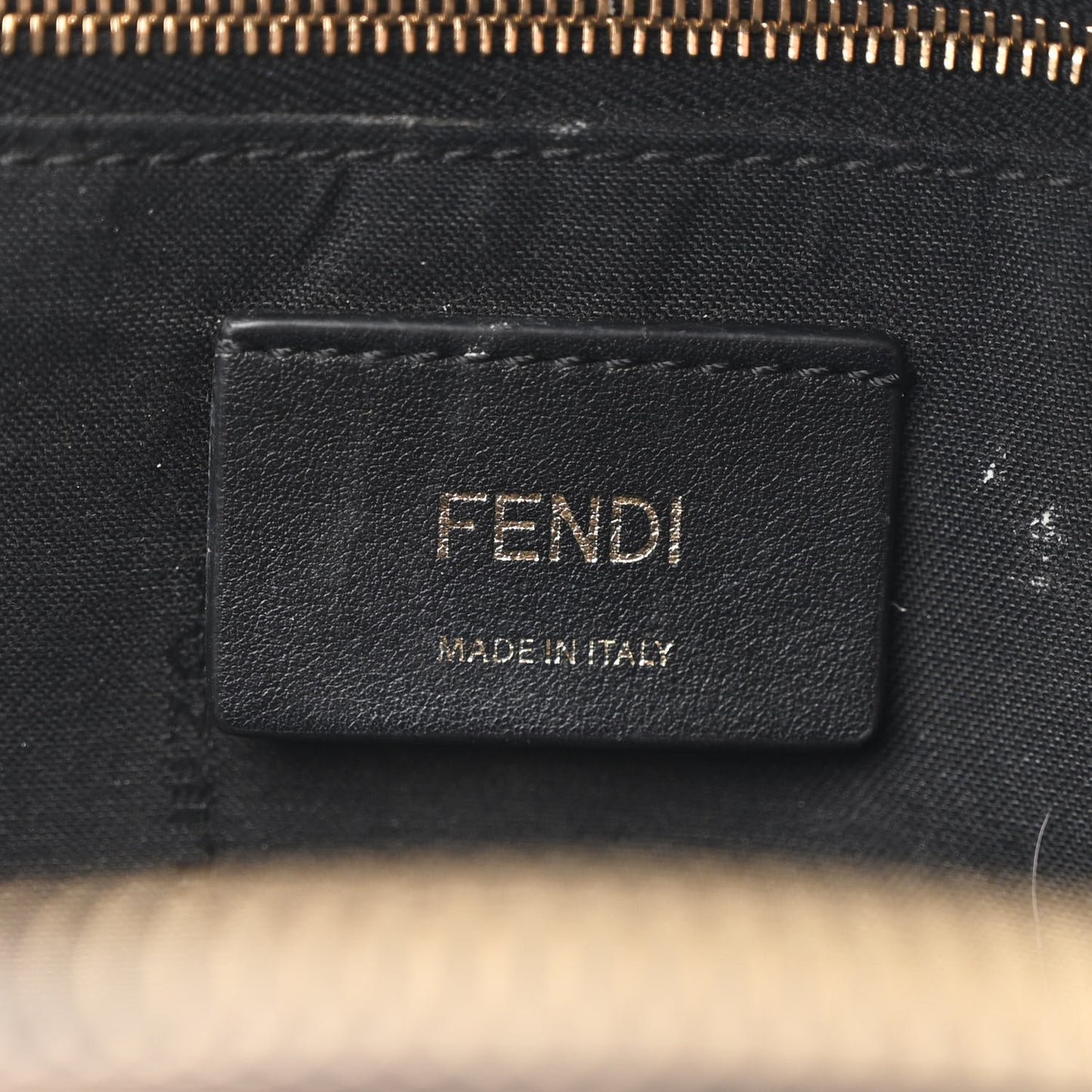 Shearling Macro FF 1974 Mini Backpack Tobacco Black