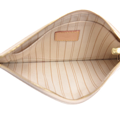 Louis Vuitton Damier Azur Neverfull MM GM Pochette 5 of 8