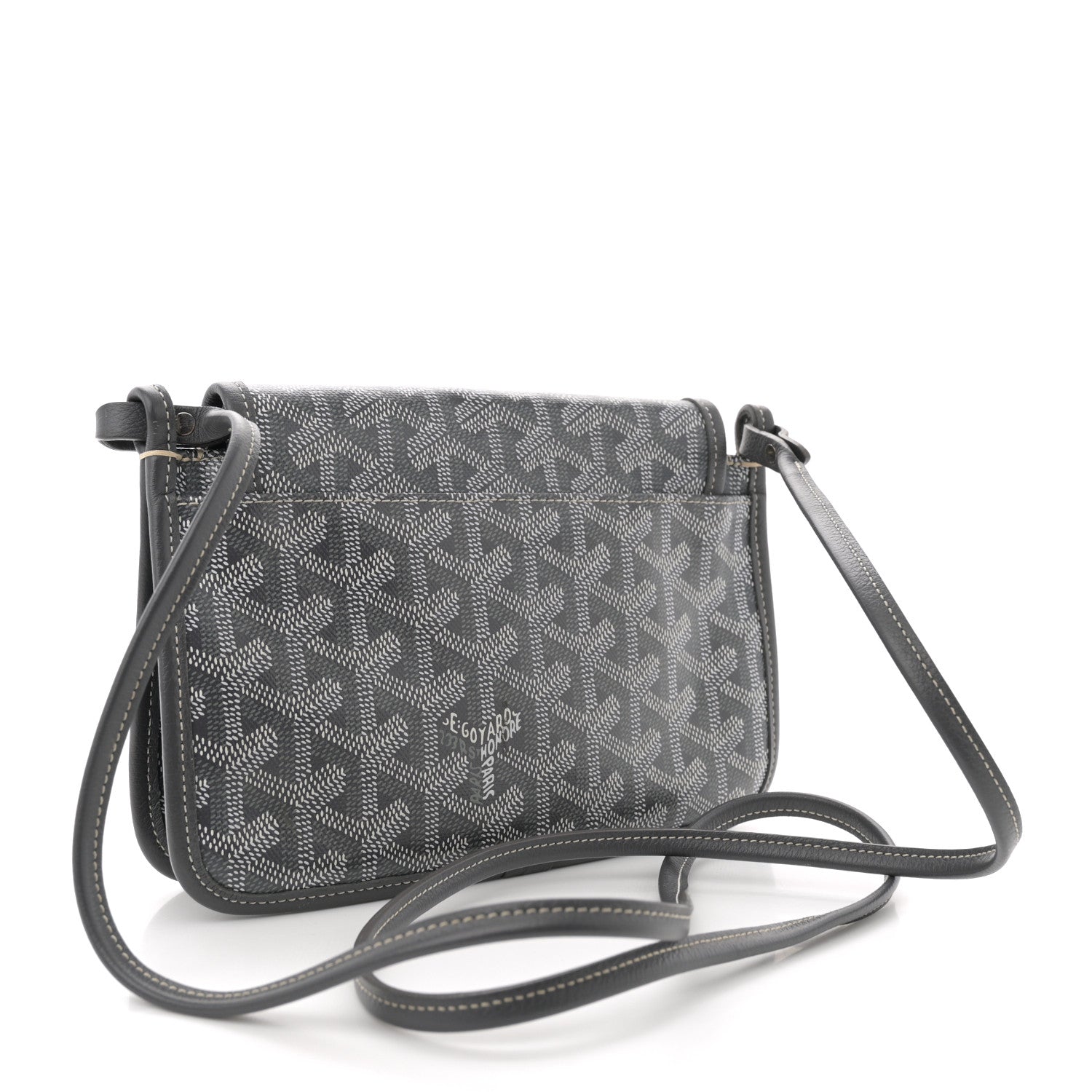 Goyard Goyardine Plumet Wallet Clutch Grey 3 of 10