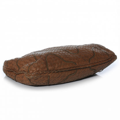 Bottega Veneta Woven Large Veneta Chain Hobo Noce 4 of 8