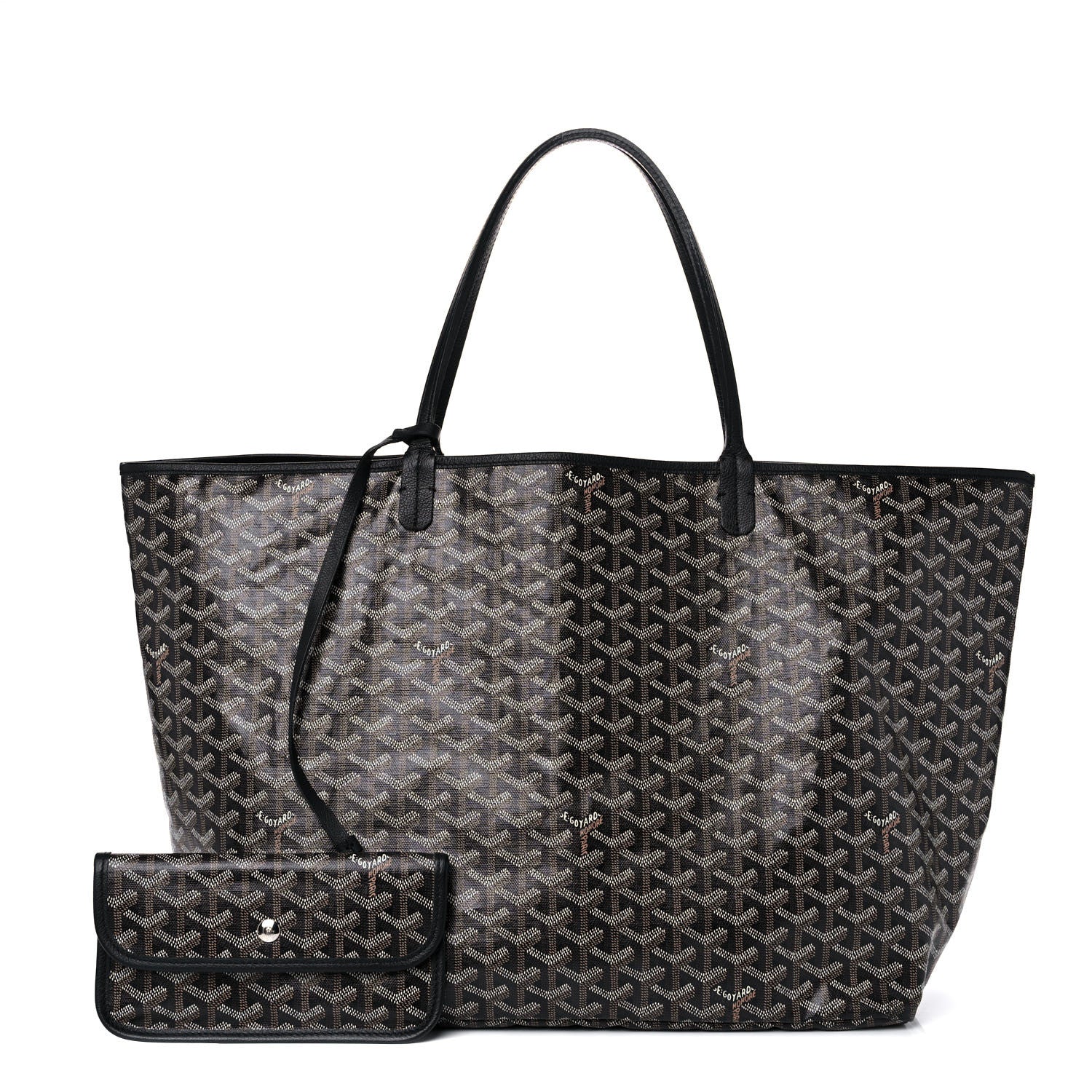 Goyard Goyardine Saint Louis GM Black 1 of 9