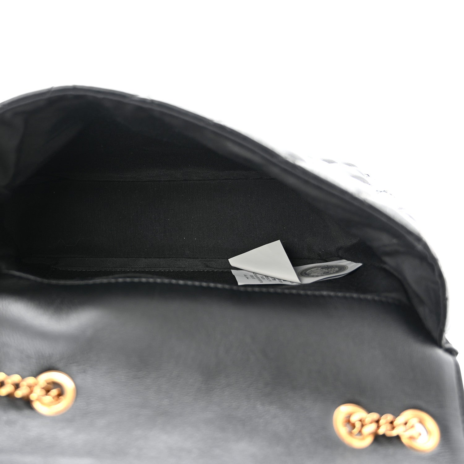 Versace Nappa Quilted La Medusa Chain Crossbody Black 4 of 8