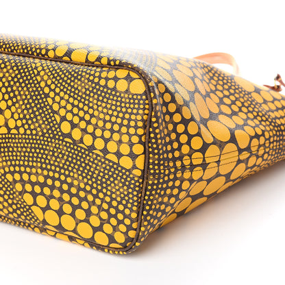 Louis Vuitton Monogram Kusama Waves Neverfull MM Yellow 11 of 14