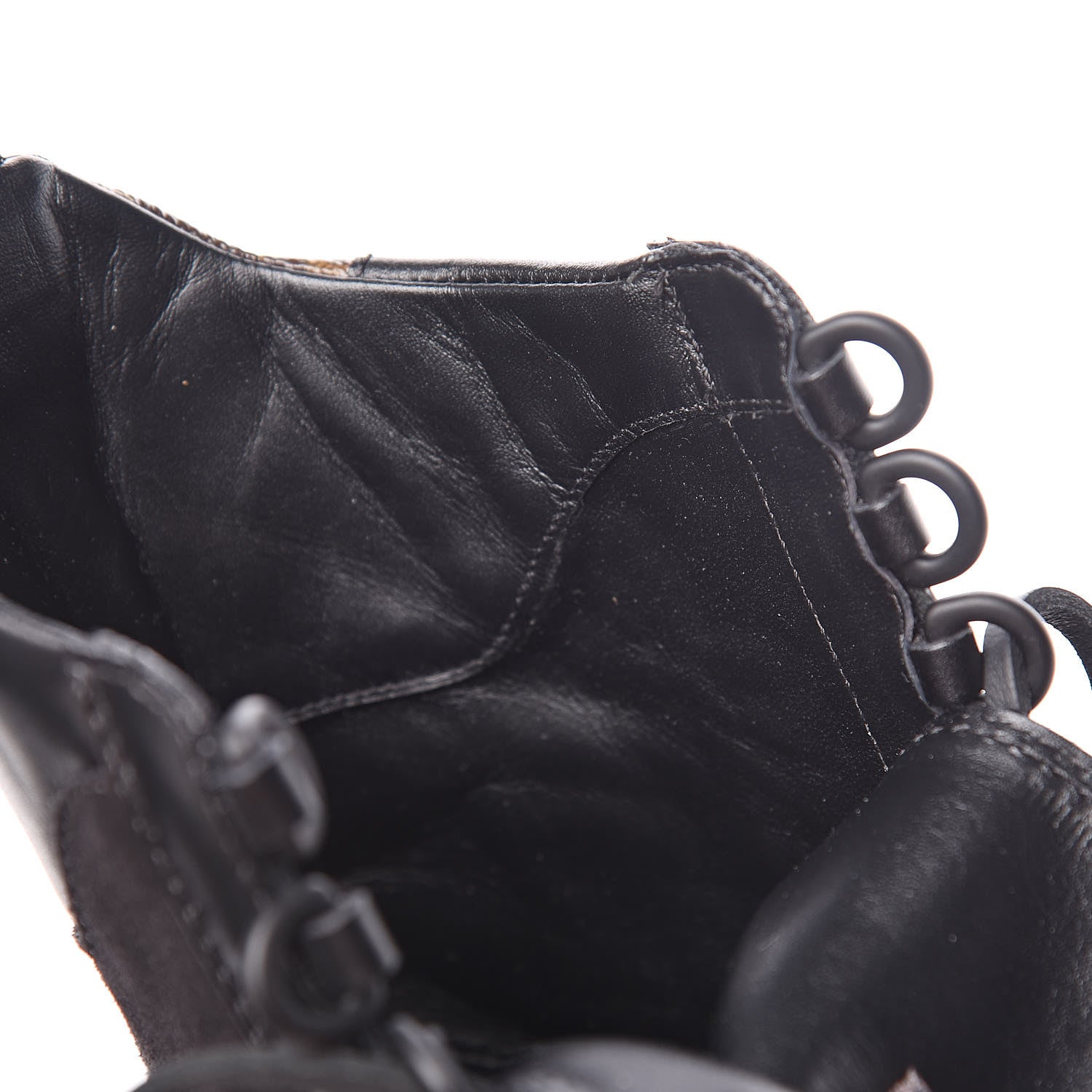 Louis Vuitton Suede Calfskin Monogram LV Black Heart Laureate Platform Desert Boots 40 Black 11 of 15