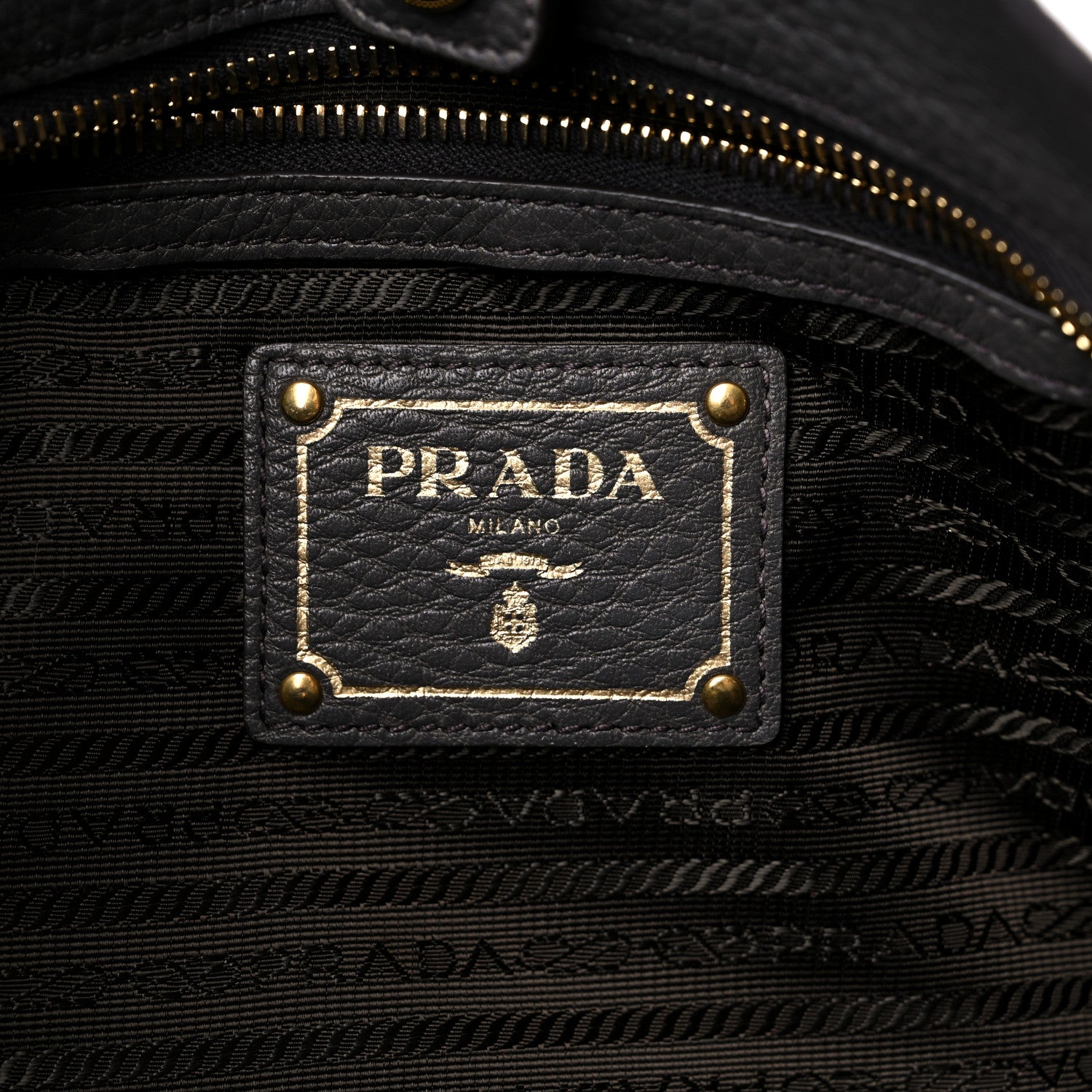 Prada Vitello Daino Hobo Argilla 6 of 15