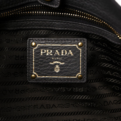 Prada Vitello Daino Hobo Argilla 6 of 15