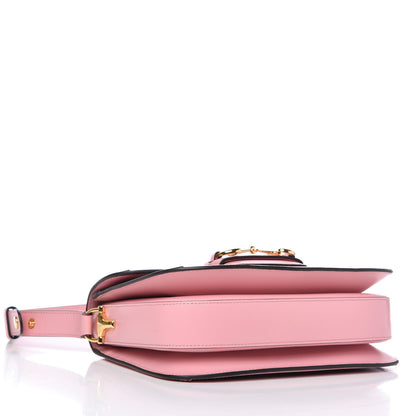 Gucci Azalea Calfskin Horsebit 1955 Shoulder Bag New Cherry Red Wild Rose 4 of 10