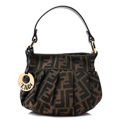 Fendi Zucca Mini Chef Hobo Tobacco 1 of 10