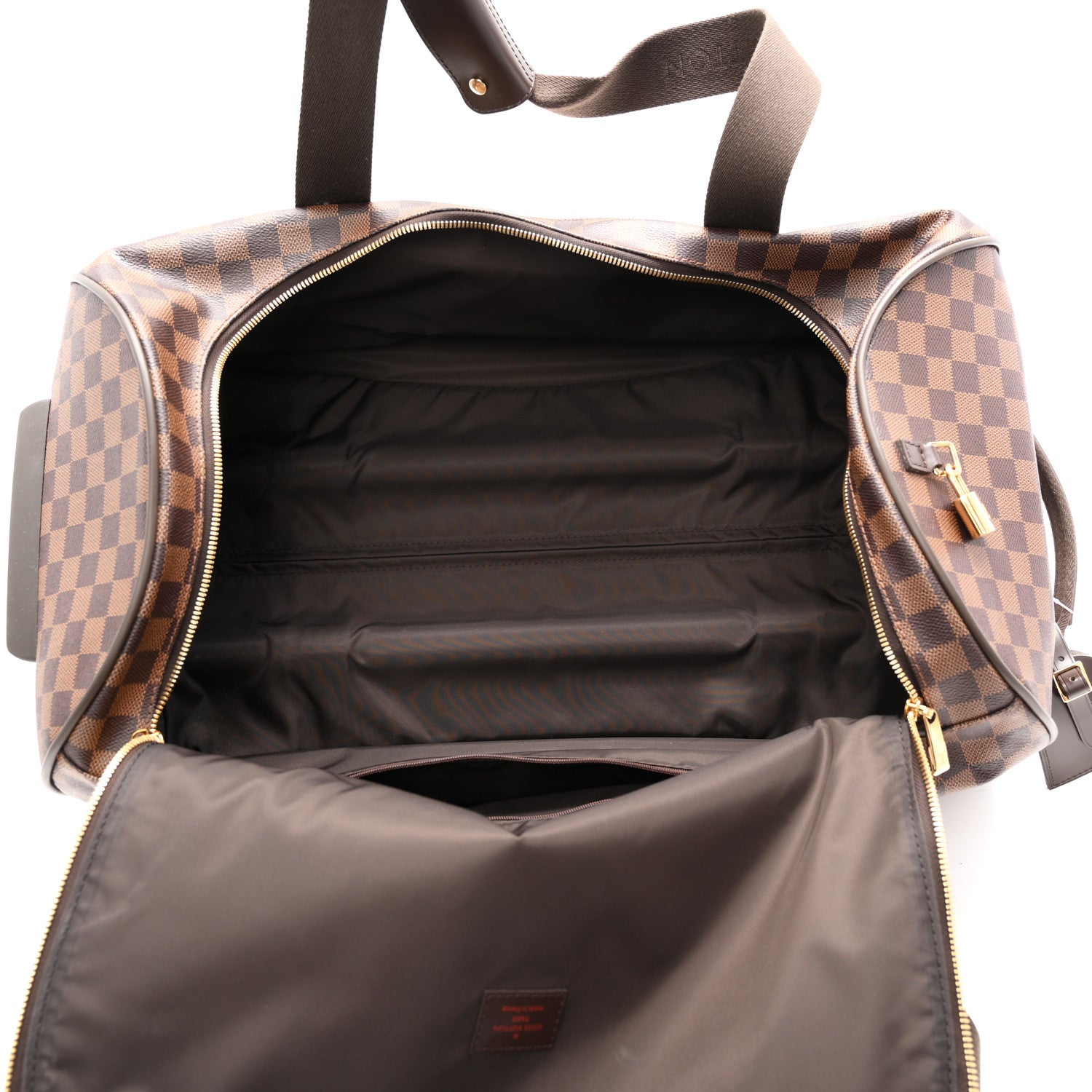 Louis Vuitton Damier Ebene Horizon Soft Duffle 55 6 of 12