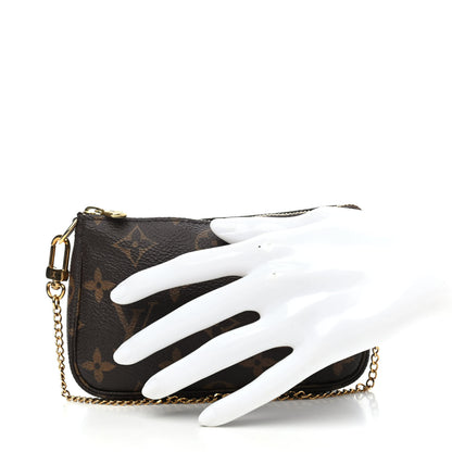 Louis Vuitton Monogram Mini Pochette Accessories 2 of 7