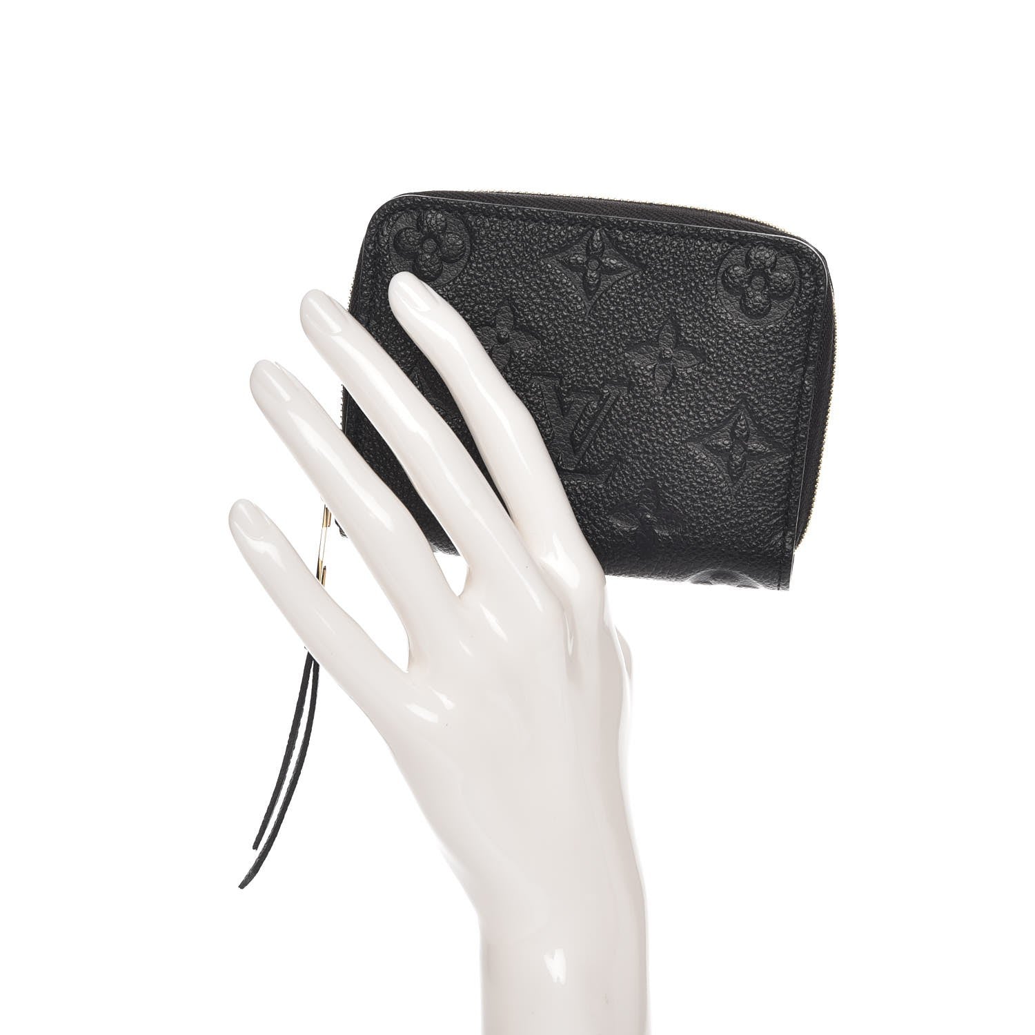 Louis Vuitton Empreinte Zippy Coin Purse Black 2 of 7