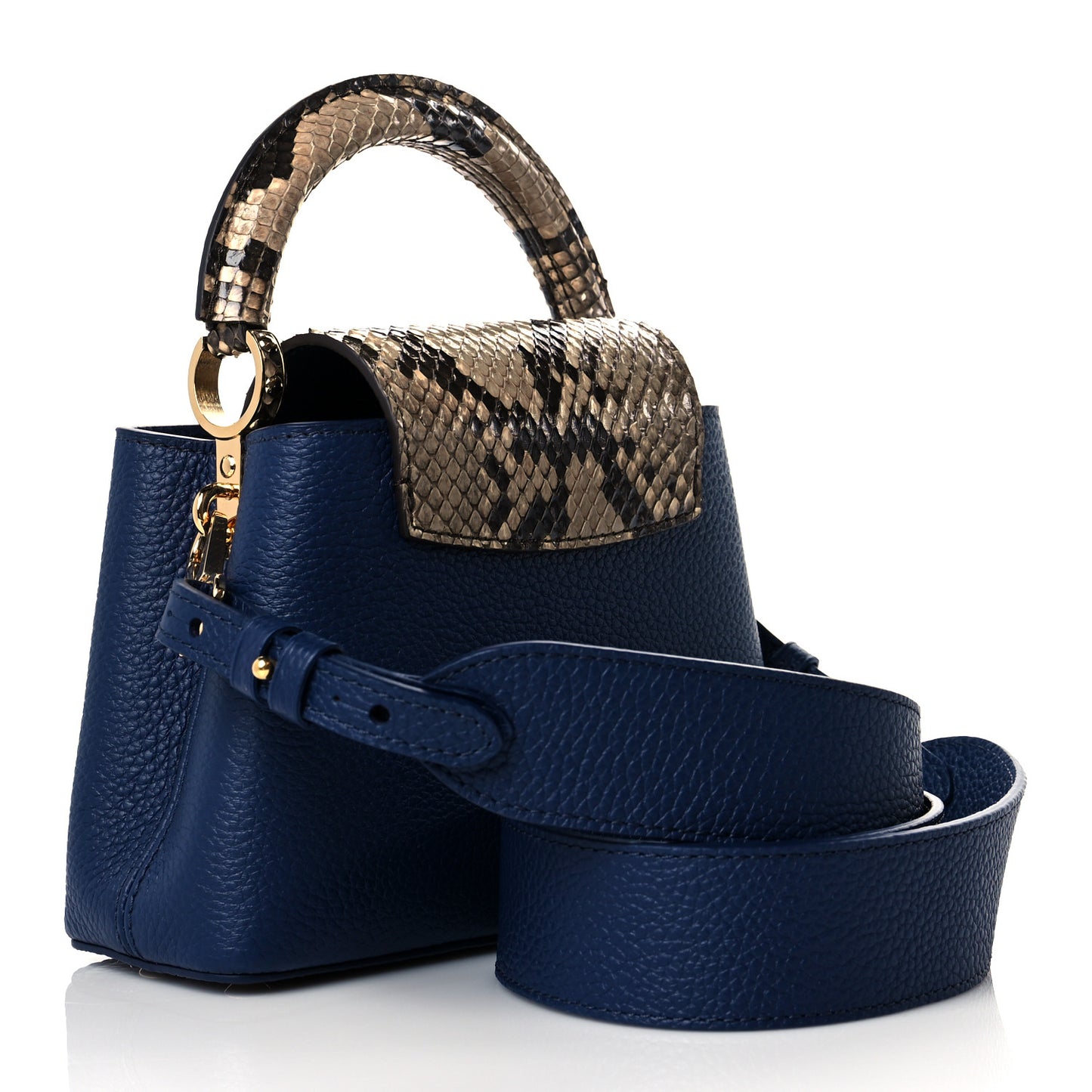 Taurillon Python Capucines Mini