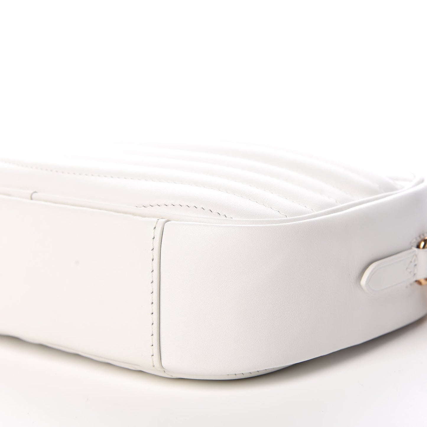 Calfskin New Wave Camera Bag White