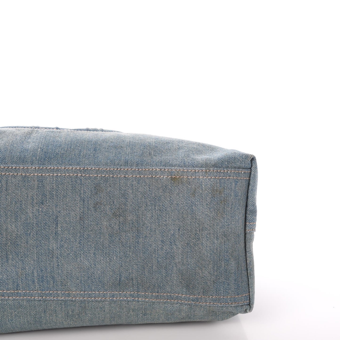 Denim Medium Soho Chain Shoulder Bag Blue