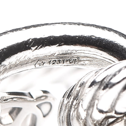 David Yurman Sterling Silver Diamond 15mm Large Oval Link Bracelet 4 of 5