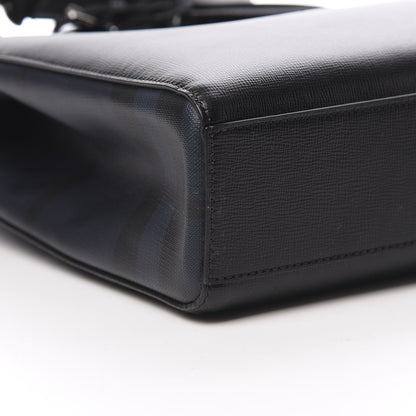 Burberry Textured Calfskin Bermondsey Business Briefcase Black 11 of 12