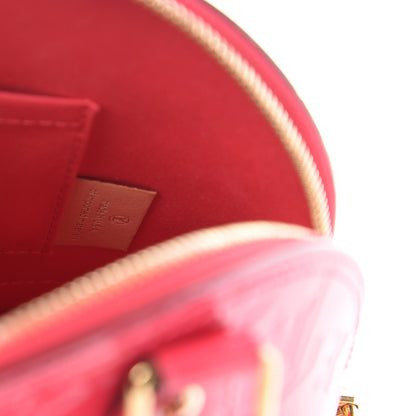 Louis Vuitton Vernis Alma BB Hot Pink 7 of 11