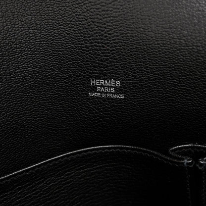 Hermes Taurillon Clemence Jypsiere 31 Black 6 of 9