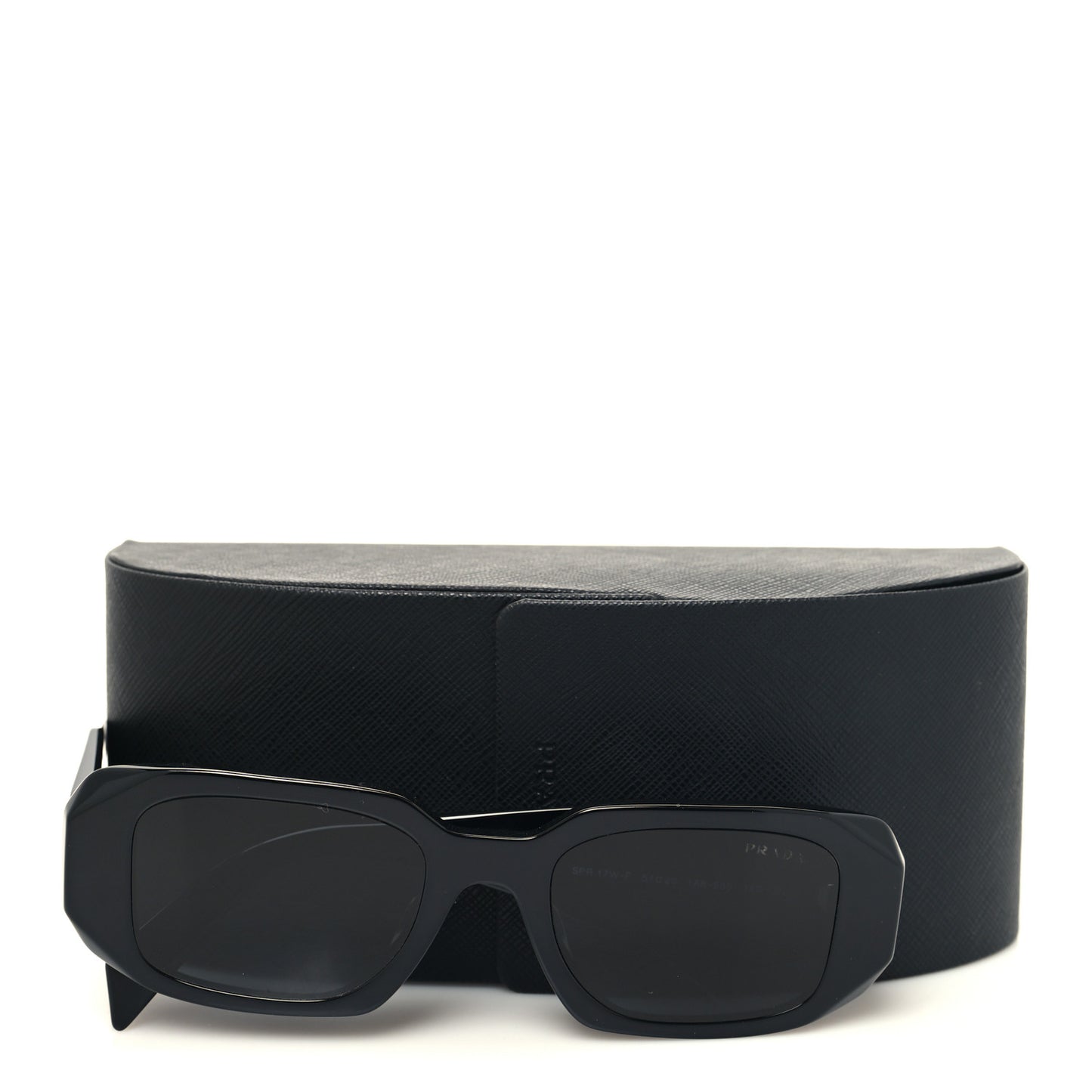 Acetate Symbole Sunglasses SPR 17W Black