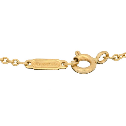 Tiffany 18K Yellow Gold T Single Chain Bracelet 3 of 3