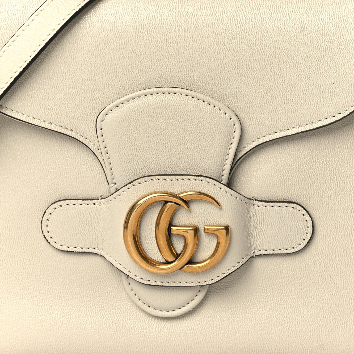 Gucci New Sakai Calfskin Lux Small Dahlia Messenger Shoulder Bag Mystic White 8 of 10