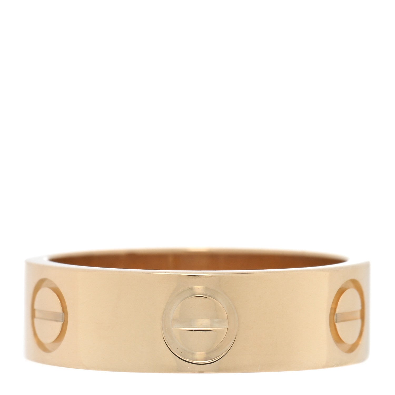 Cartier 18K Yellow Gold 5.5mm LOVE Ring 51 5.75 3 of 4