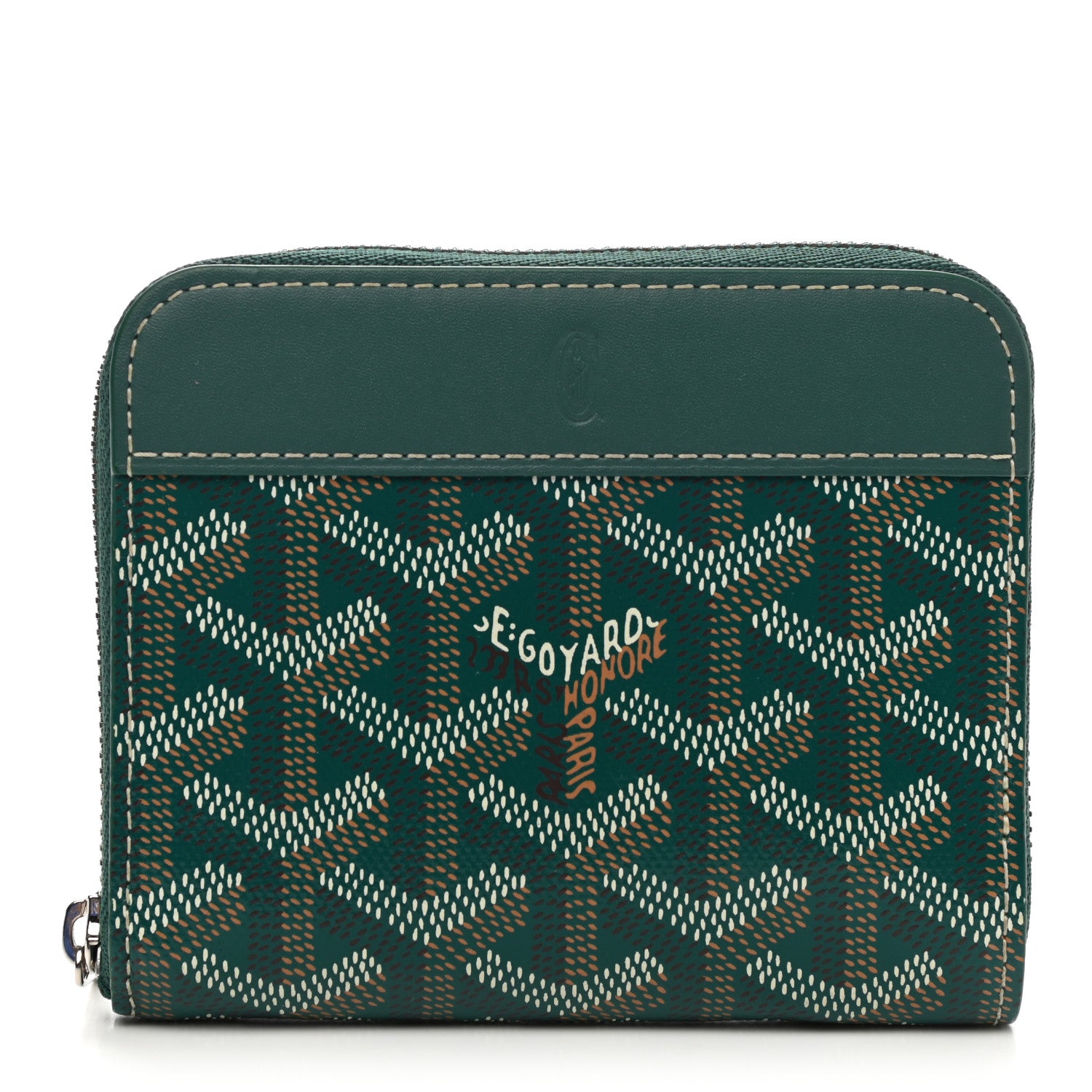 Goyard Goyardine Matignon Porte Monnaei Wallet Minty 1 of 7