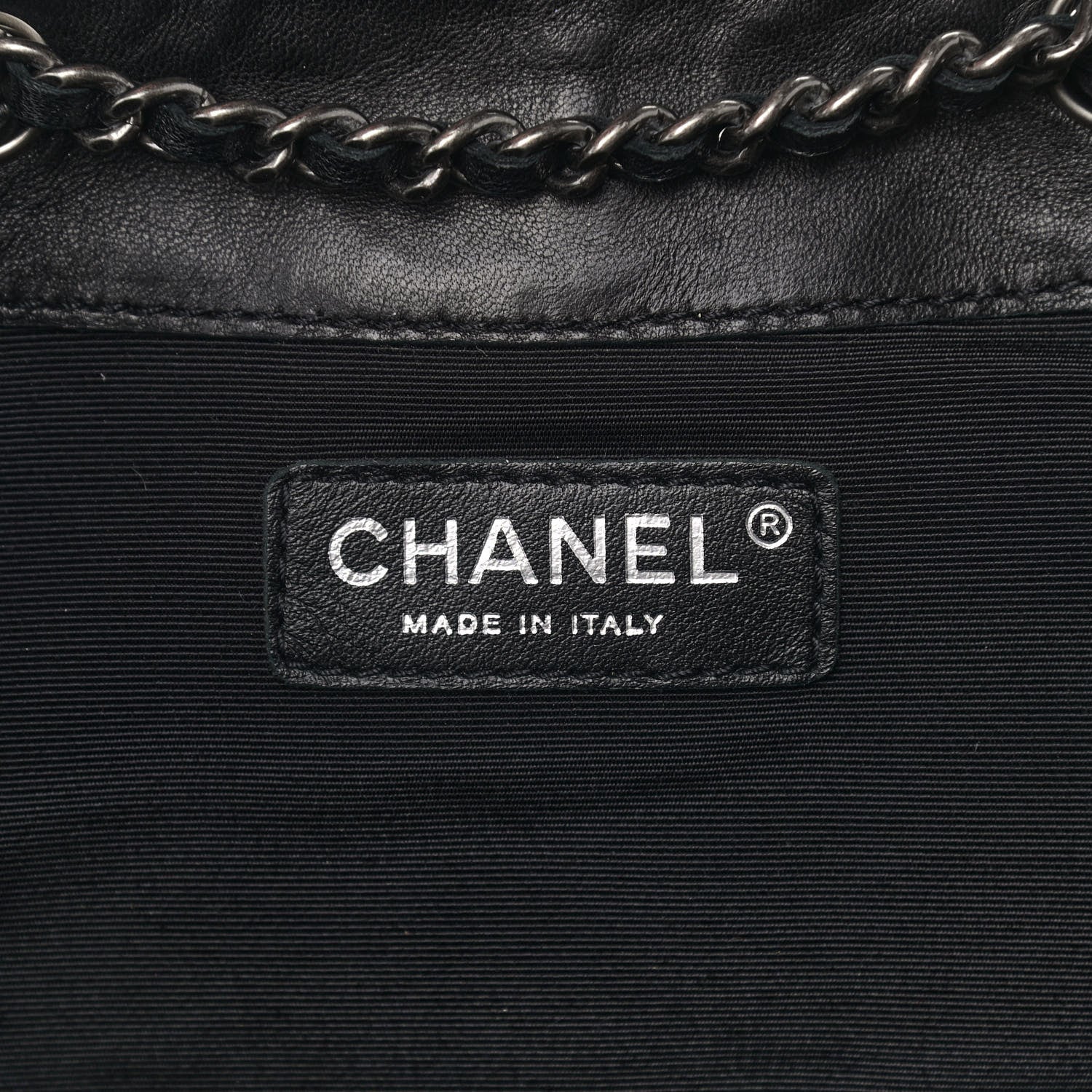 Chanel Lambskin Quilted Western Baluchon Fringe Bag Black 6 of 9