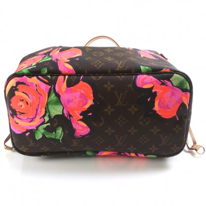 Louis Vuitton Monogram Roses Neverfull MM 4 of 8